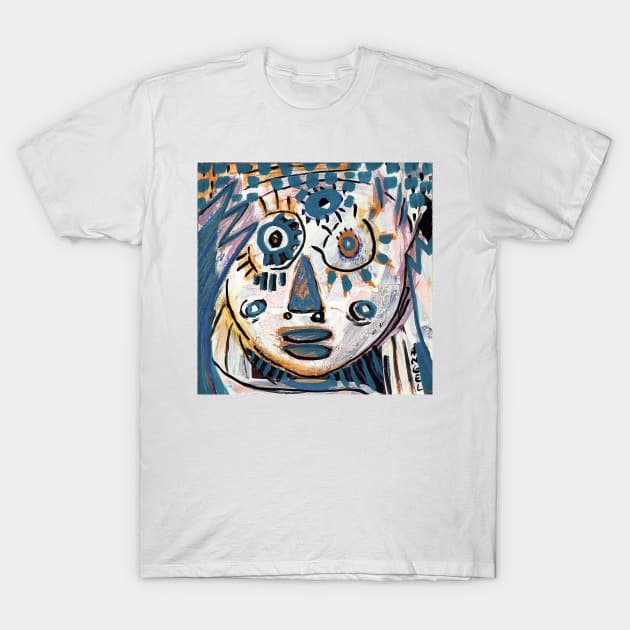 face T-Shirt by Angel Rivas